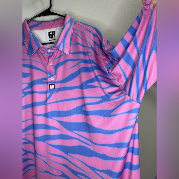 2 Greater Half Golf Polo Shirts Men’s XXXL Breathable & Sweat-Wicking w/ UPF 45 - Picture 12 of 13